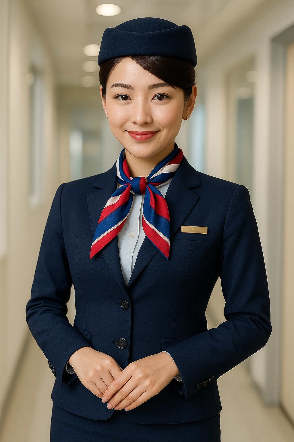客室乗務員の制服