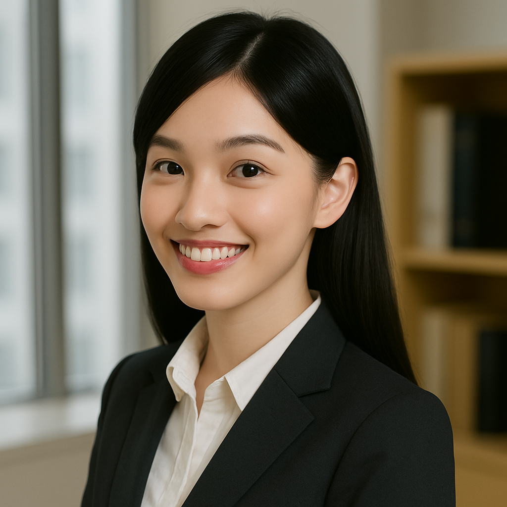 黒髪の女性