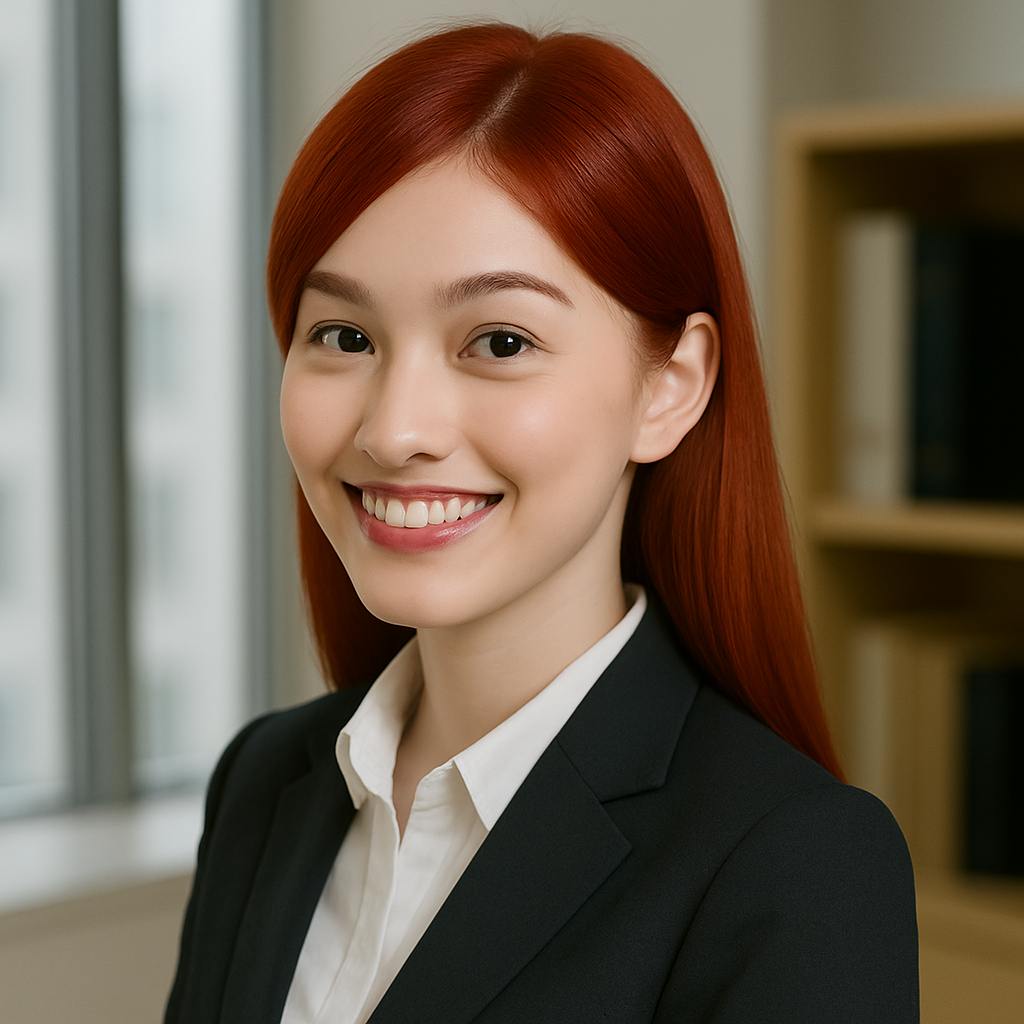 赤毛の女性